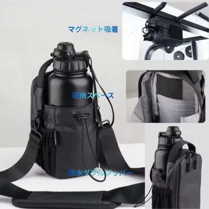 ActivePocket™ ｜ジムで水とスマホの置き場所、もう迷わない。