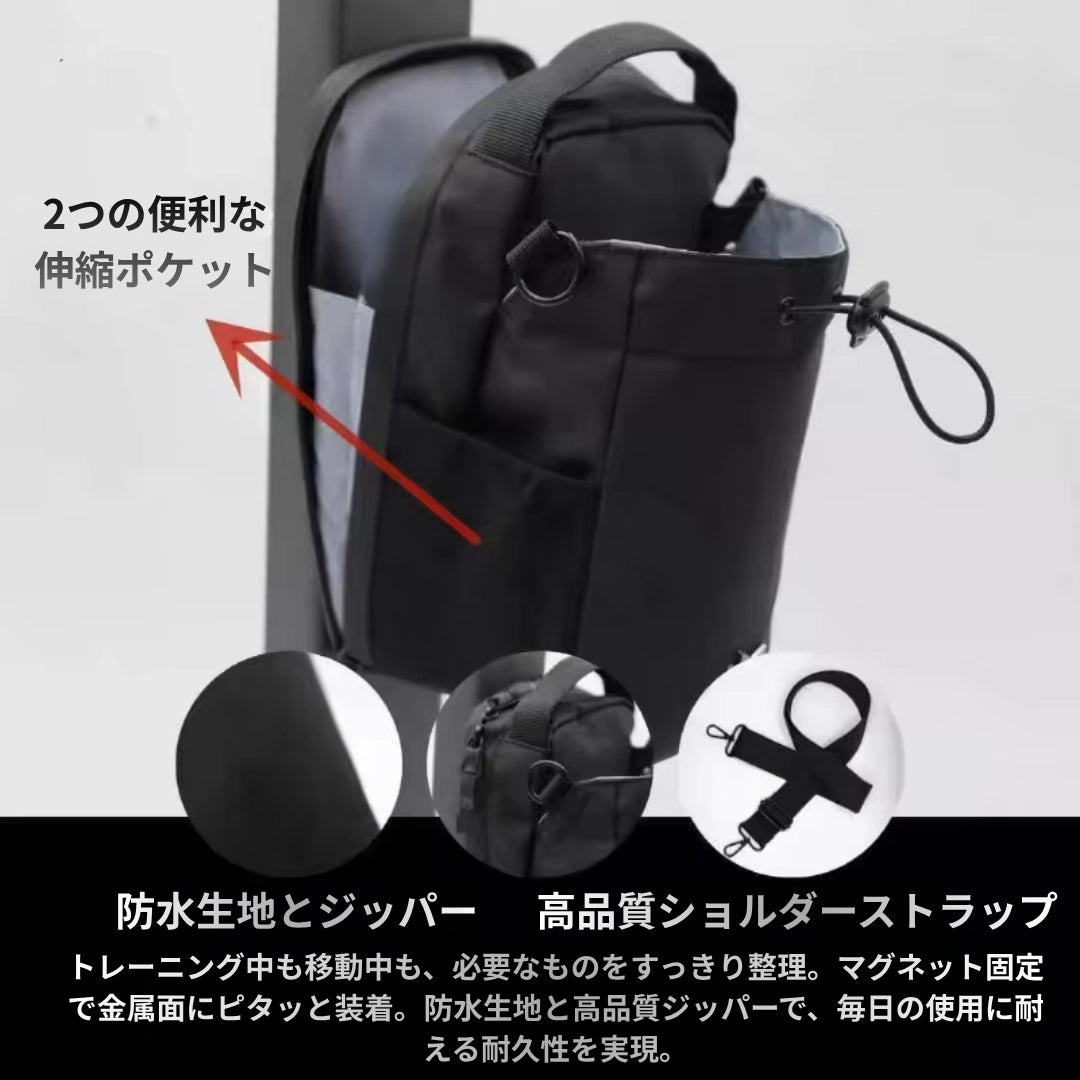 ActivePocket™ ｜ジムで水とスマホの置き場所、もう迷わない。