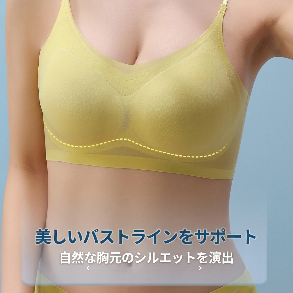 Hinyari Cloudia™ -雲のような着け心地で、ひんやり涼しい。夏のつらい締め付けからサヨナラ。