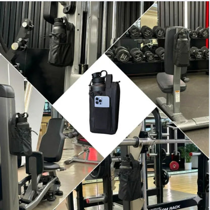 ActivePocket™ ｜ジムで水とスマホの置き場所、もう迷わない。