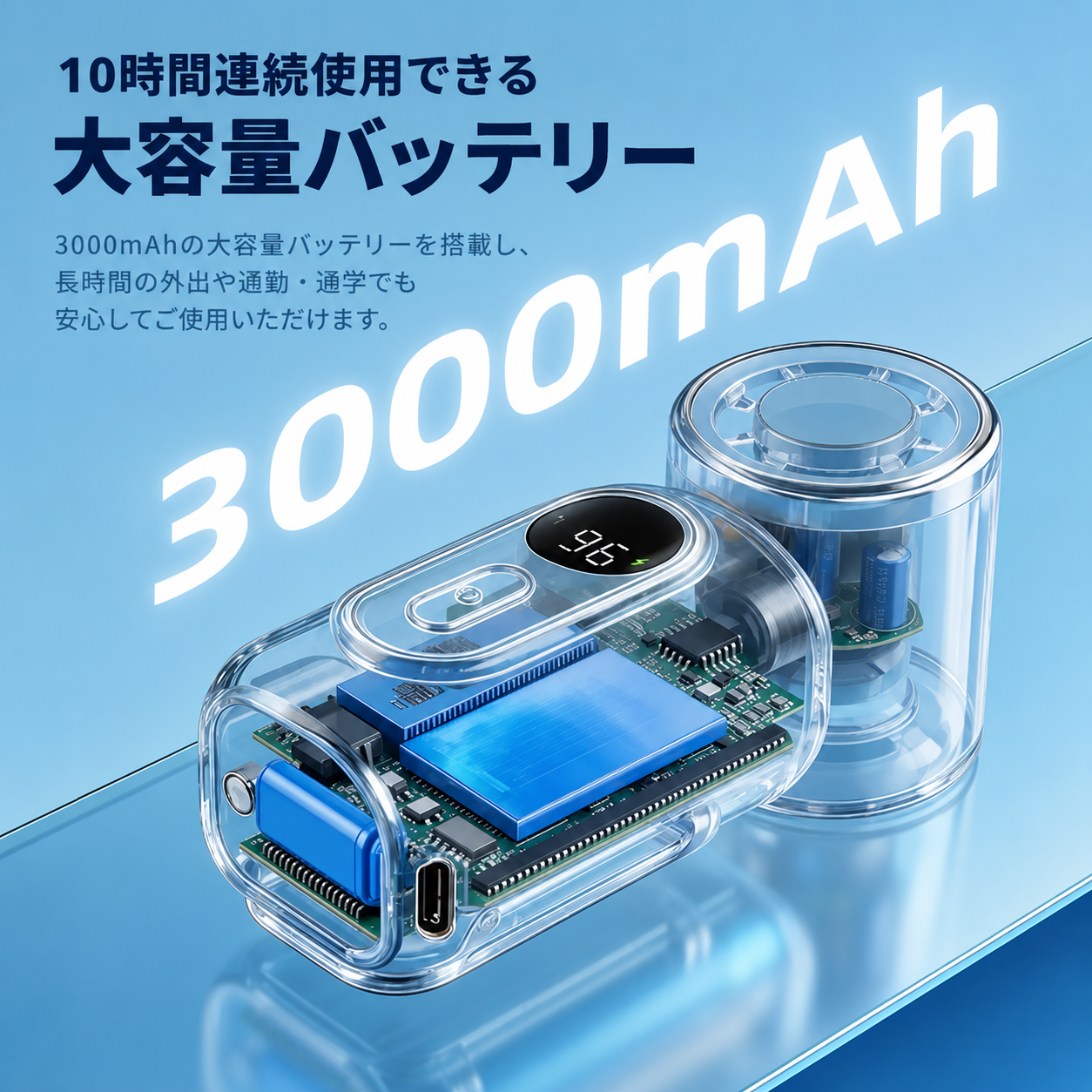 FreshFlow™ どこでも涼しいファン