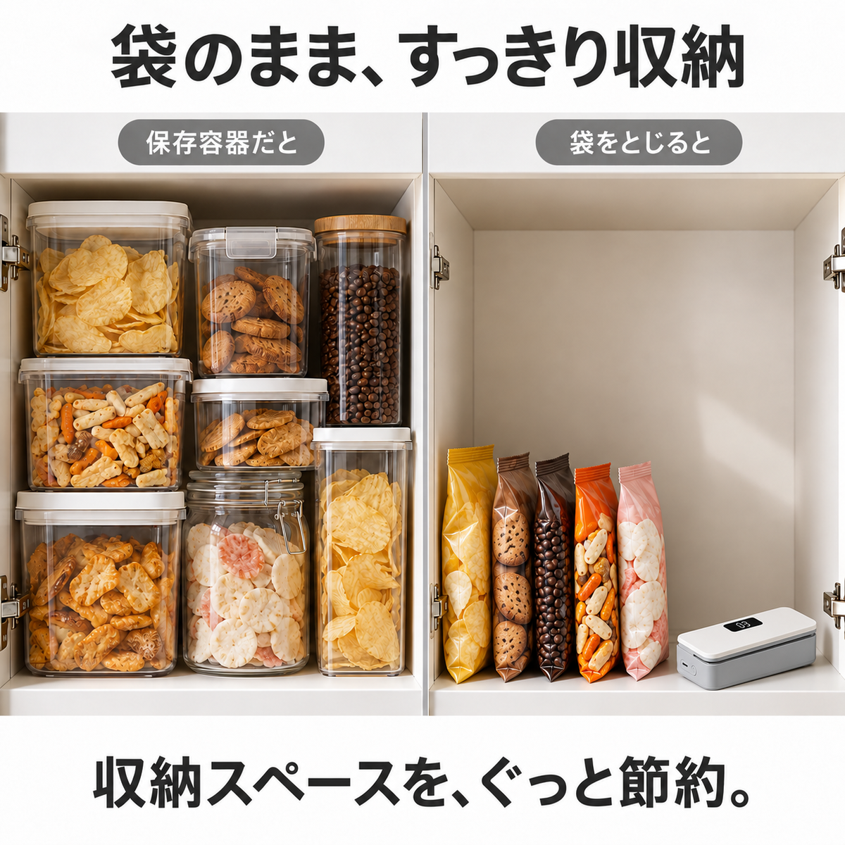 Pita™ ミニシーラー｜ピタッと閉じて、パリッと続く