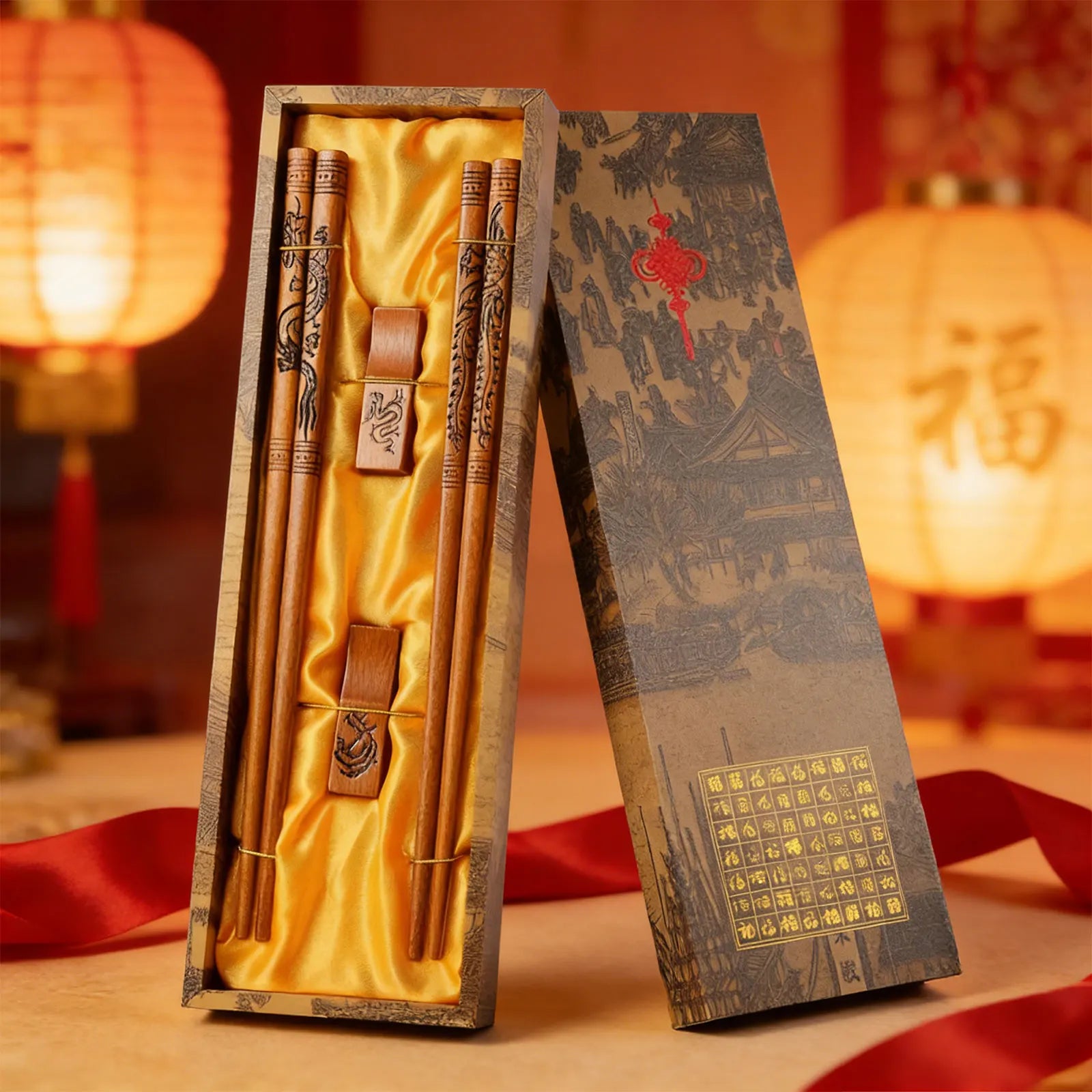 龍鳳彫りお笸ギフトセット