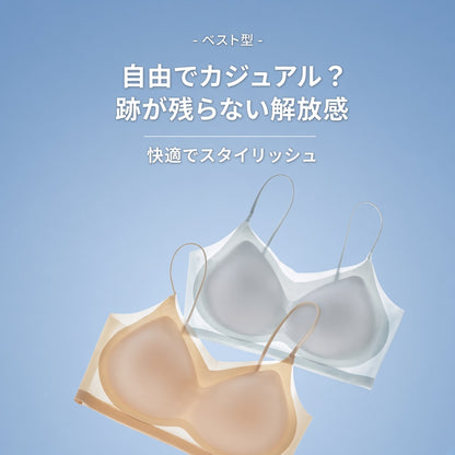 Hinyari Cloudia™ -雲のような着け心地で、ひんやり涼しい。夏のつらい締め付けからサヨナラ。