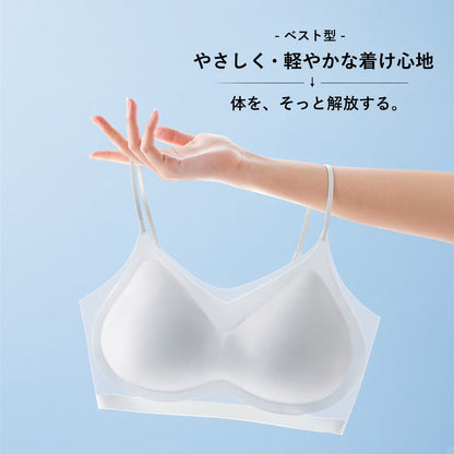 Hinyari Cloudia™ -雲のような着け心地で、ひんやり涼しい。夏のつらい締め付けからサヨナラ。
