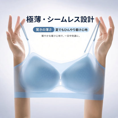 Hinyari Cloudia™ -雲のような着け心地で、ひんやり涼しい。夏のつらい締め付けからサヨナラ。