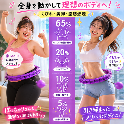 SlimLoop™ 楽しく引き締めフープ